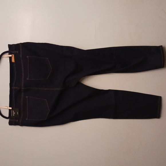 Tahari Kelly size 24W women's mid-rise skinny night sky wash dark blue j… - Picture 5 of 17